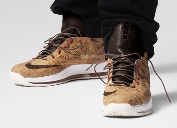 Nike Lebron X Cork On Foot 2