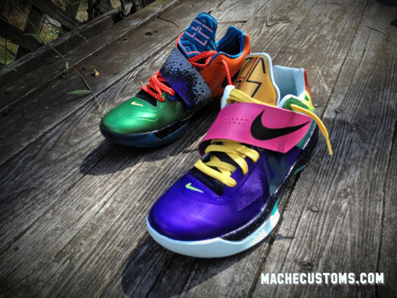 Nike Zoom Kd Iv What The Kd Mache 2