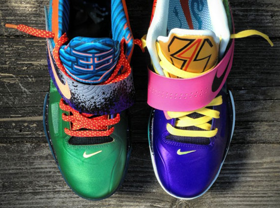 Nike Zoom KD IV ‘What The KD’ Customs by Mache