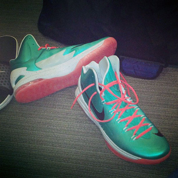 Nike Zoom Kd V Green Red 2