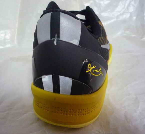Nike Zoom Kobe 8 Lifestyle Black Yellow 01