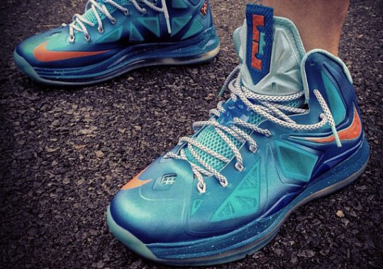 Nike LeBron X “China” Customs by Mache