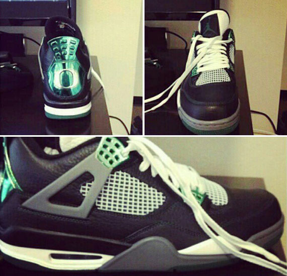 Oregon Ducks Air Jordan Iv 2