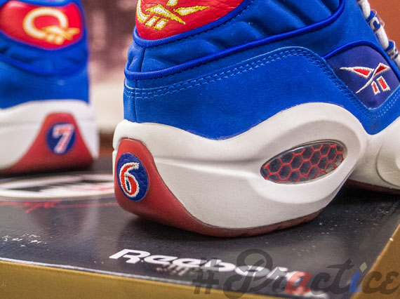 Packer Shoes x Reebok Question “Practice Edition” – Blue – White – Red