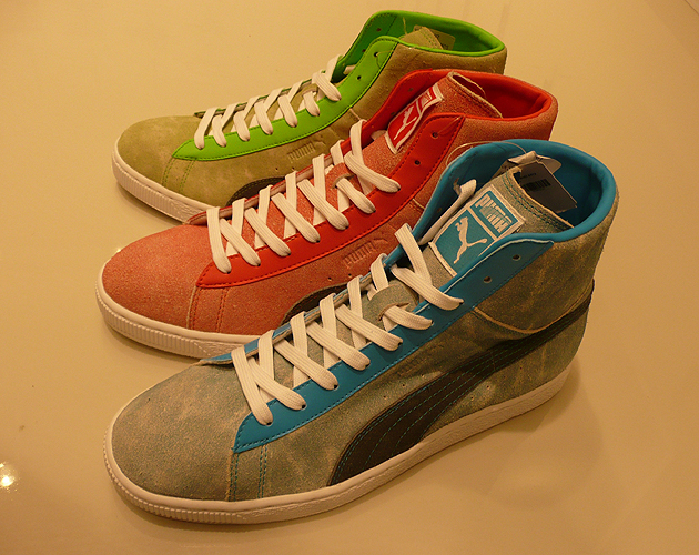Puma Suede Mid Washed 1