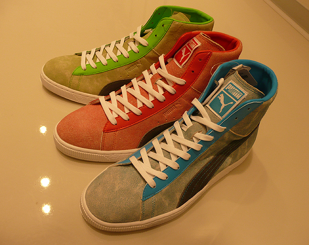 Puma Suede Mid Washed 2