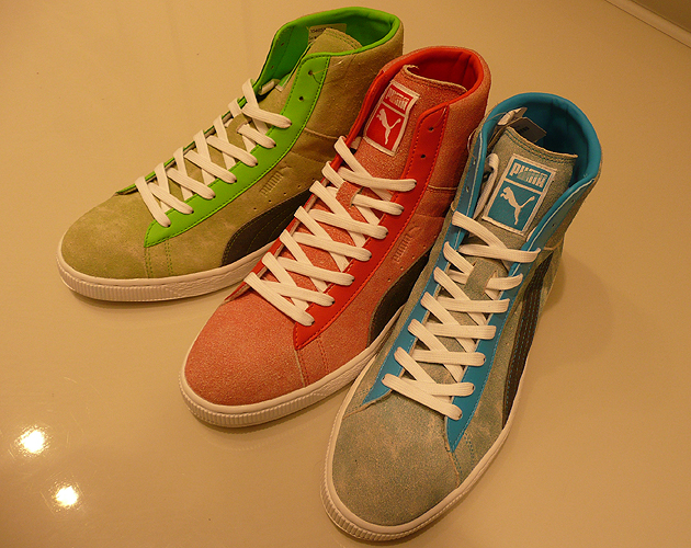 Puma Suede Mid Washed 3