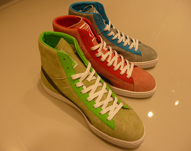 Puma Suede Mid Washed 4