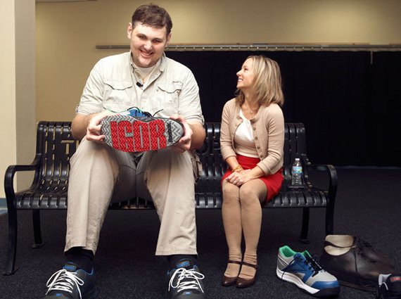 Reebok Gives World’s Tallest Man Custom $25,000 Sneakers