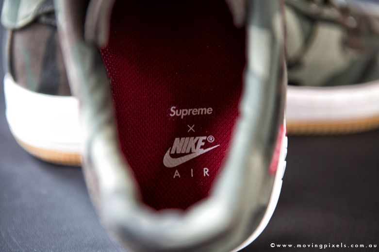 Supreme X Nike Air Force 1 Camo 01