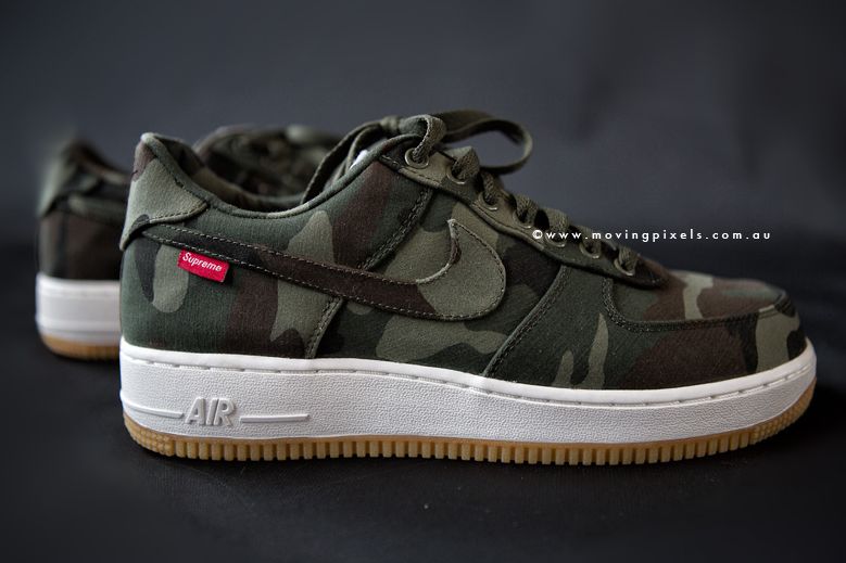 Supreme X Nike Air Force 1 Camo 05
