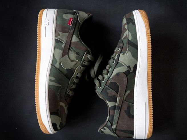 Supreme x Nike Air Force 1 Low "Camo" - New Images