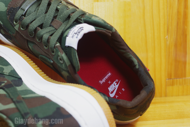 Supreme X Nike Air Force 1 Low Camo Gum 02