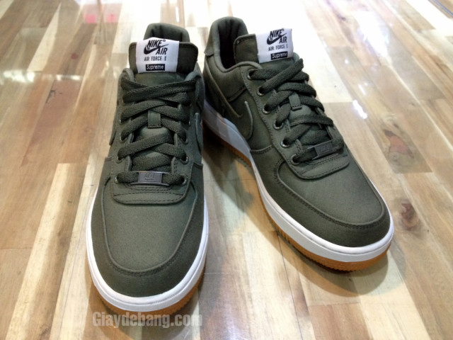 Supreme X Nike Air Force 1 Low Olive 01