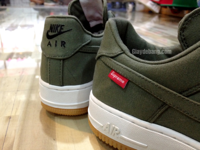 Supreme X Nike Air Force 1 Low Olive 05
