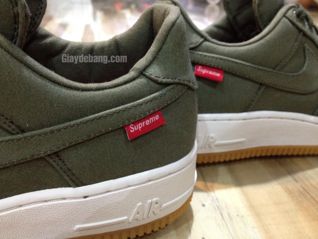 Supreme X Nike Air Force 1 Low Olive 06