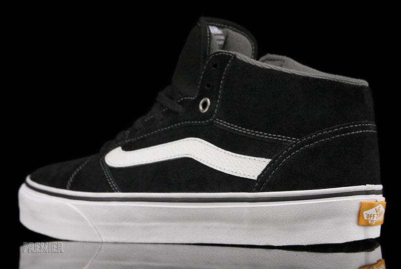 Vans Tnt 5 Mid Black White Pewter 5