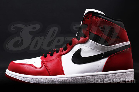 2013 Air Jordan 1 White Red Black 1