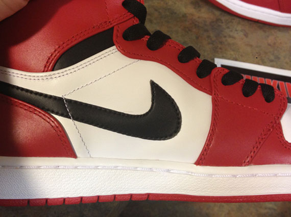 Air Jordan 1 High – White – Varsity Red – Black | Available on eBay