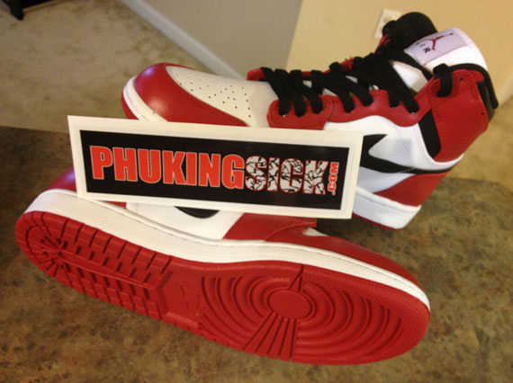 Air Jordan 1 High White Varsity Red Black Available On Ebay 5