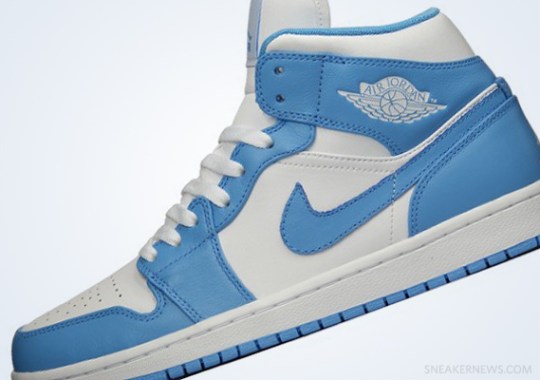 Air Jordan 1 “UNC” – White – University Blue