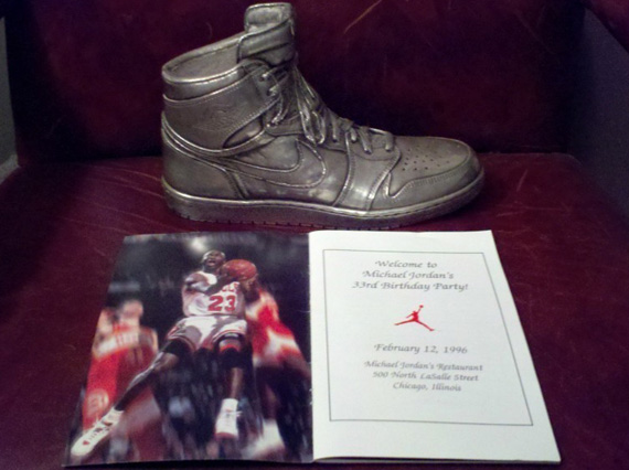 Air Jordan 1 Silver Plated Sculpture 7