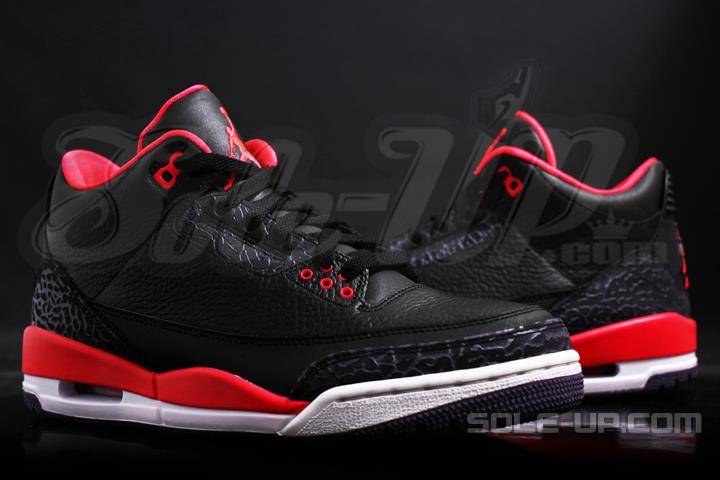 Air Jordan Iii Bright Crimson 06