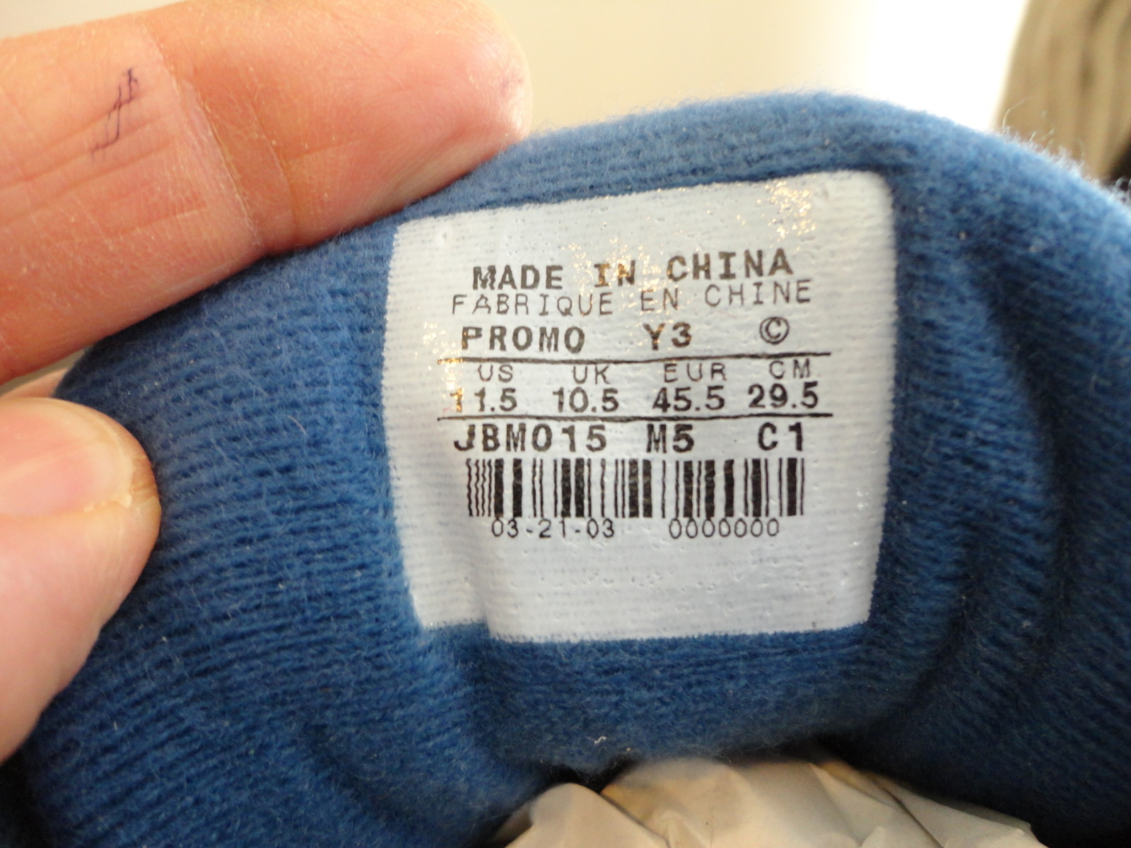 Air Jordan Iii True Blue Copper Sample 01