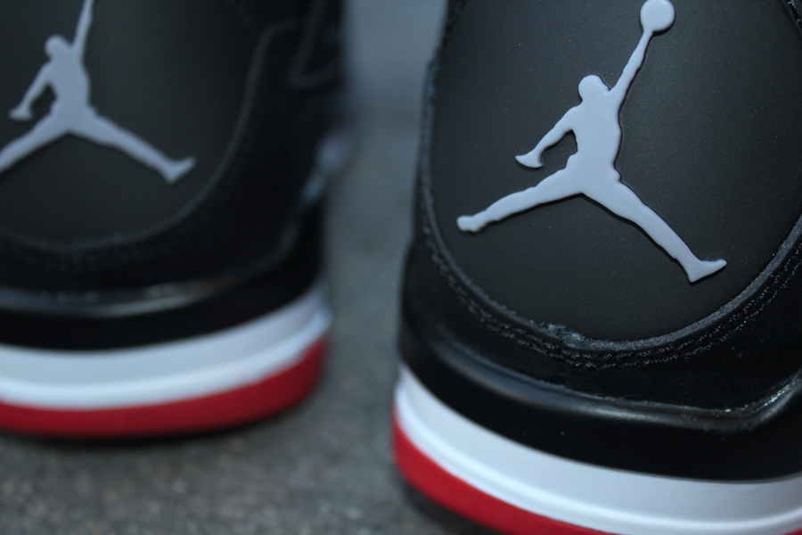 Air Jordan Iv Black Cement Grey Fire Red 4