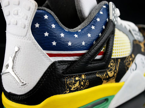 Air Jordan IV “What The Fake” Customs by Revive