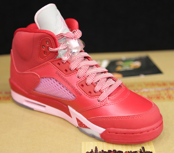 Air Jordan V Gs Retro Strawberry 3