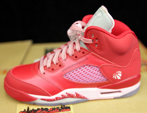 Air Jordan V Gs Retro Strawberry 5