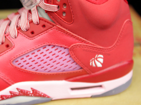 Air Jordan V Gs Retro Strawberry 6