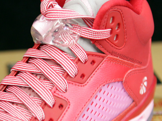 Air Jordan V Gs Retro Strawberry 9