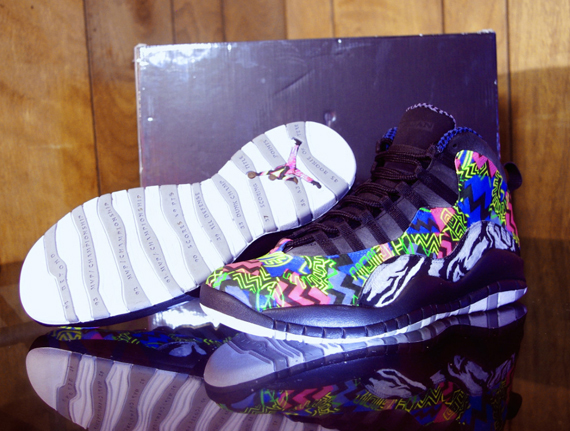 Air Jordan X Jazz Customs 3