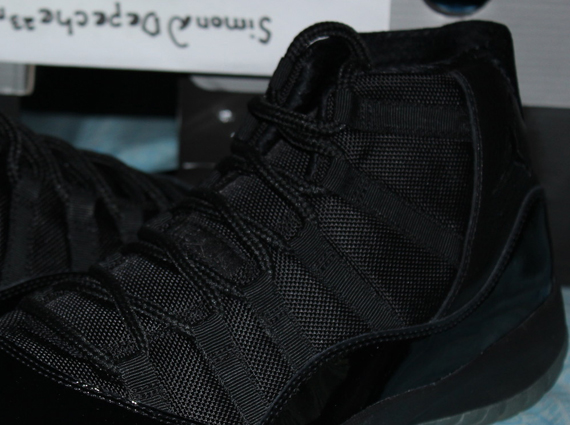 Air Jordan Xi Blackout Black Ice 3