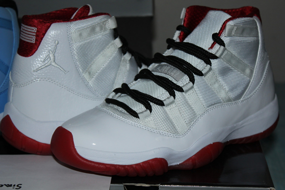 Air Jordan Xi History Of Flight White Red 1