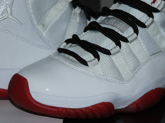 Air Jordan Xi History Of Flight White Red 4