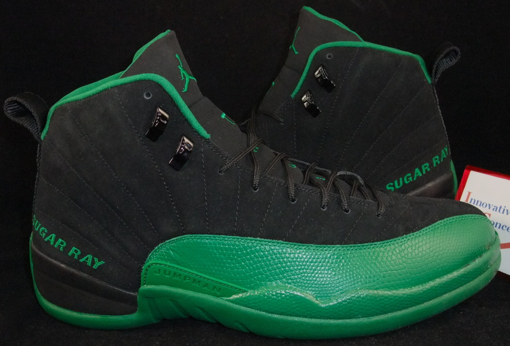 Air Jordan Xii Ray Allen Celtics Away Pe 09