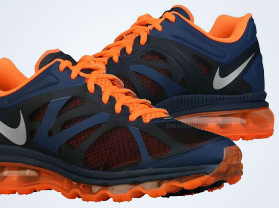 Nike Air Max+ 2012 - Light Midnight - Total Orange