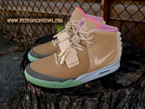 Air Yeezy 2 Net Customs 3