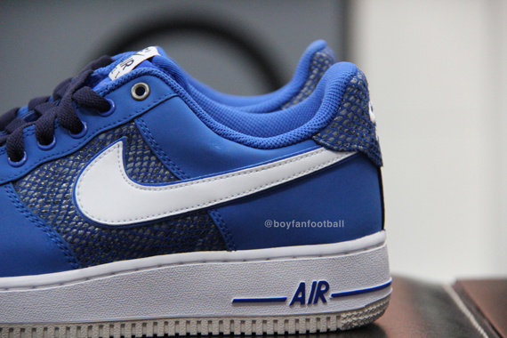 Blue Snakeskin Air Force 1 0