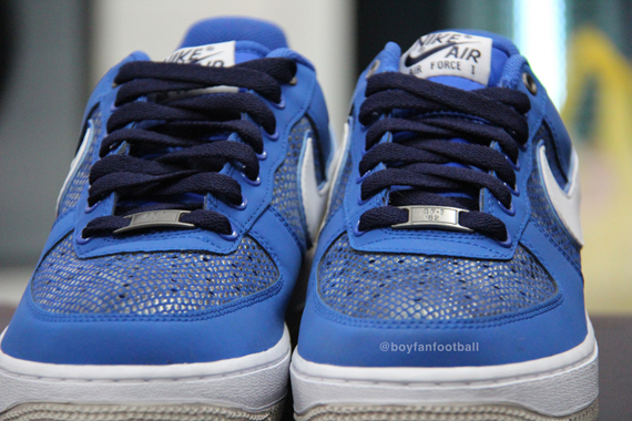 Blue Snakeskin Air Force 1 1