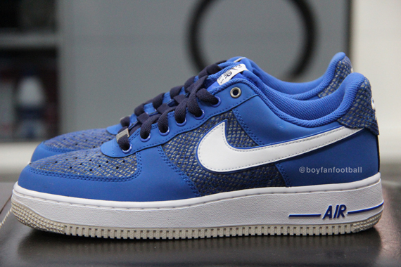 Blue Snakeskin Air Force 1 2