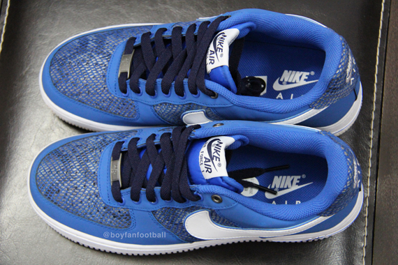 Blue Snakeskin Air Force 1 4