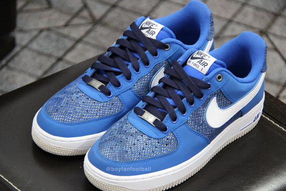 Blue Snakeskin Air Force 1 5