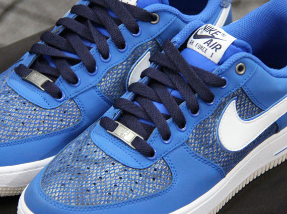 Blue Snakeskin Air Force 1 9