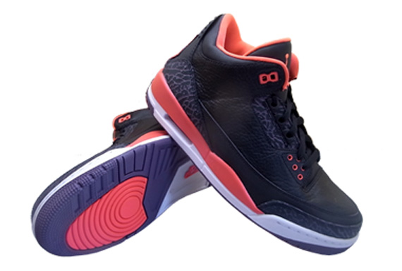 Bright Crimson Jordan Iii 3