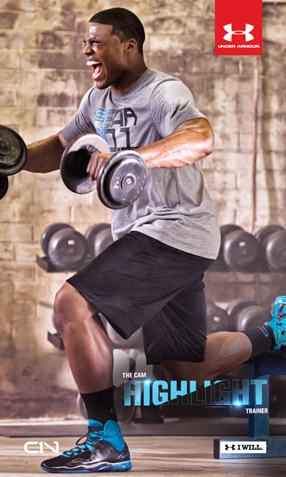 Cam Newton Highlight Trainer Ad