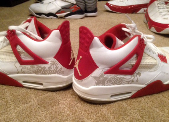 Derek Anderson's Air Jordan PE Collection